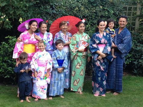 kimono party.
